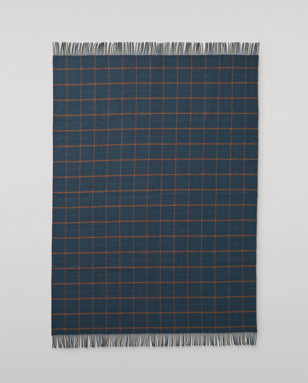 Check Double Face Lambswool Throw | Wool Blankets – Johnstons of Elgin
