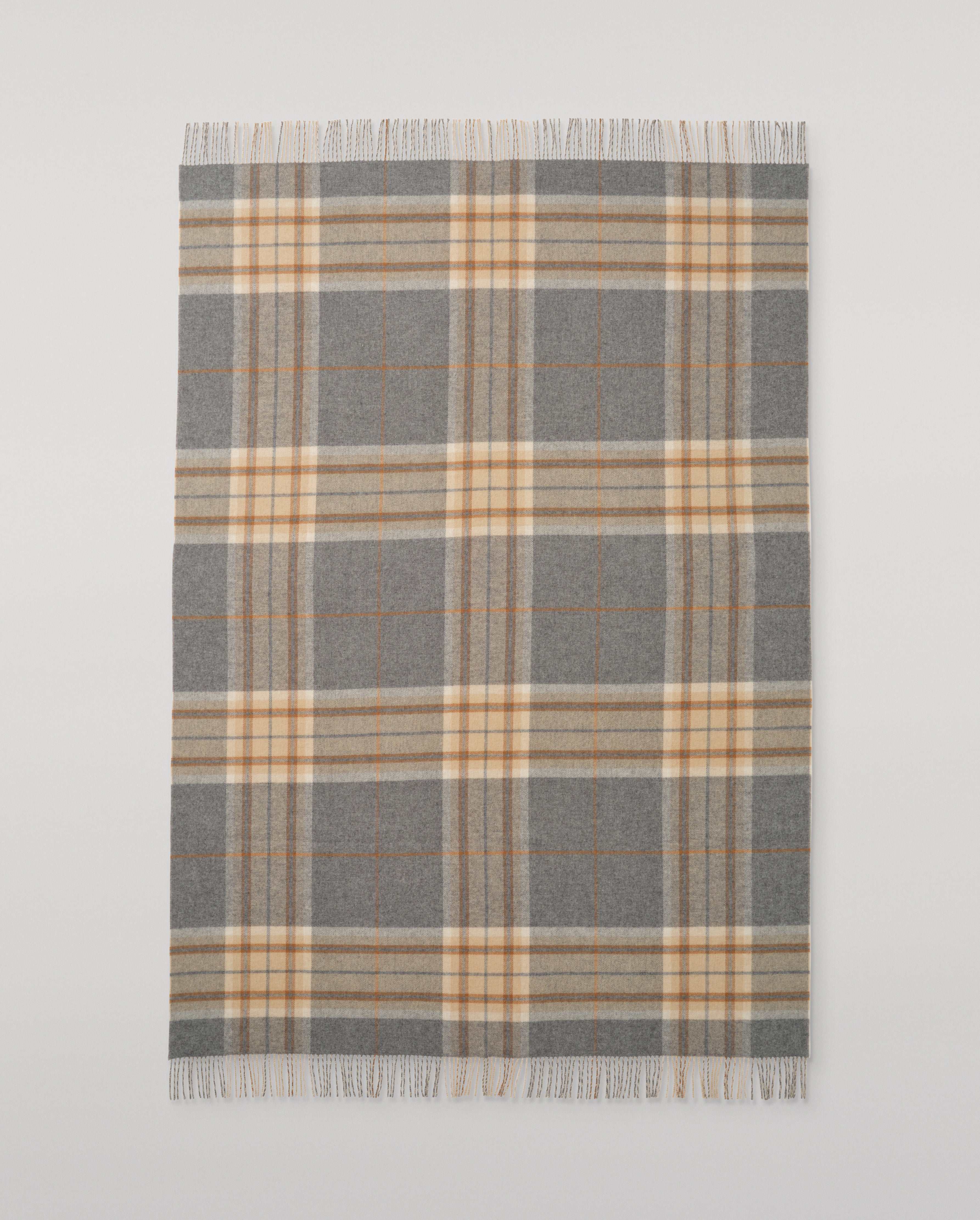 Double Face Lambswool Throw | Wool Blankets – Johnstons of Elgin