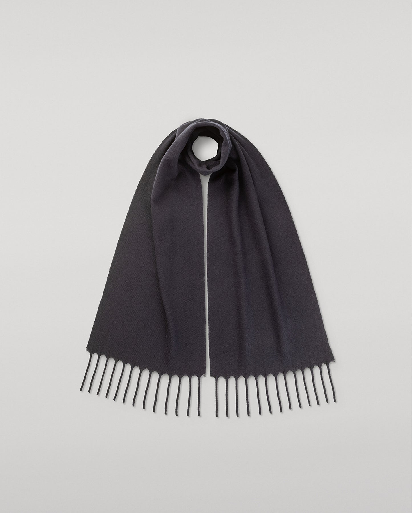 Mach Navy Wool Scarf