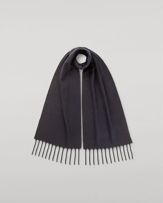 Mach Navy Wool Scarf