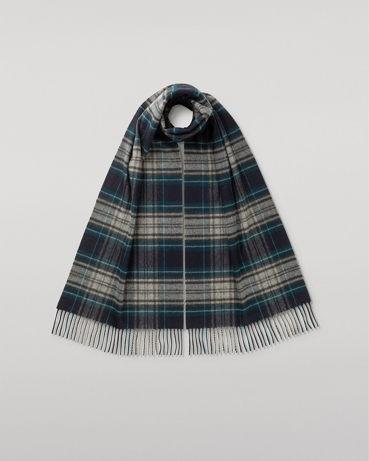 Doune Vintage Check Merino Scarf