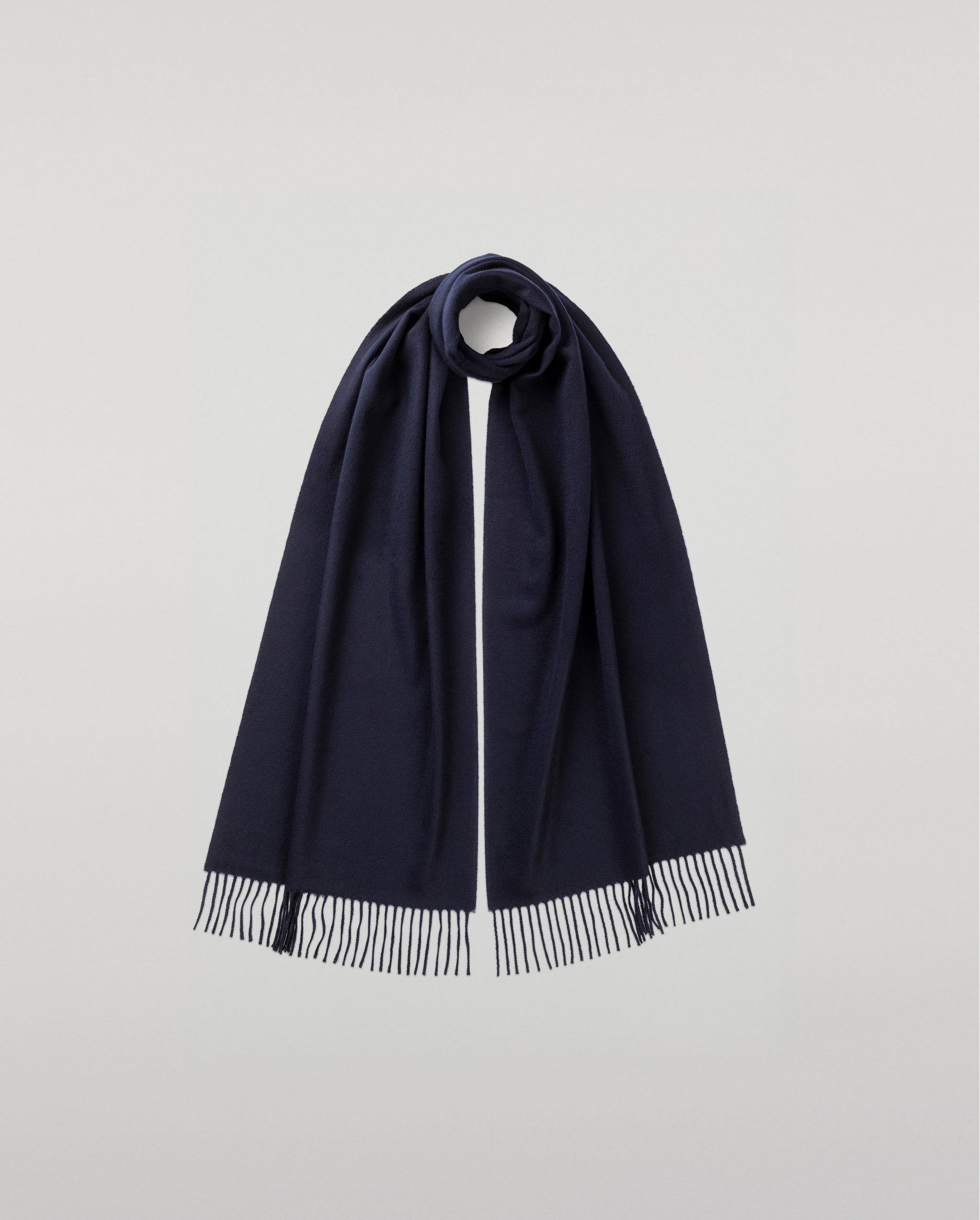 Merino Wool Dark Scarf
